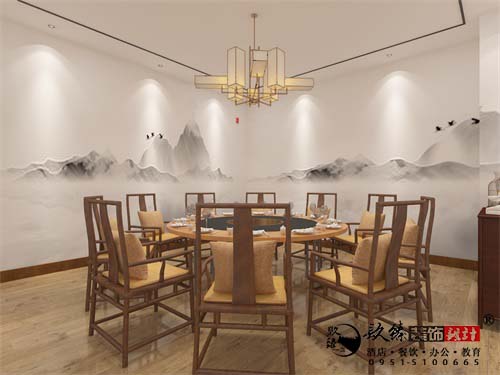 银川火锅店设计效果图|镹臻设计