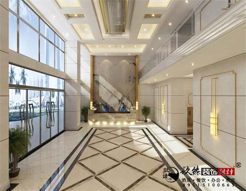 银川办公楼设计效果图|镹臻设计