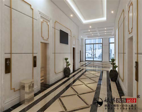 银川办公楼设计效果图|镹臻设计