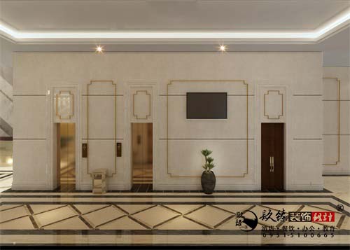 银川办公楼设计效果图|镹臻设计