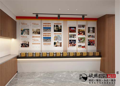 银川展厅设计效果图|镹臻设计