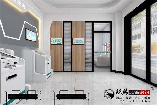 银川营业厅设计效果图|镹臻设计