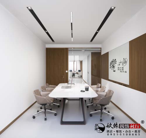银川办公设计效果图|镹臻设计