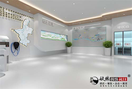 银川展厅设计效果图|镹臻设计