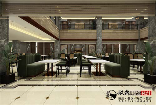银川餐厅设计效果图|镹臻设计
