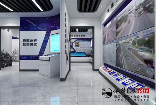 警务展厅设计效果图|镹臻设计