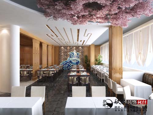 银川粥饼店设计效果图|镹臻设计
