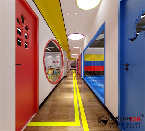 银川培训学校设计效果图|镹臻设计