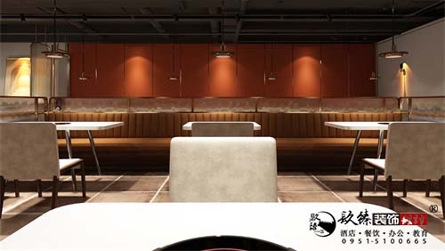 银川餐厅设计效果图|镹臻设计