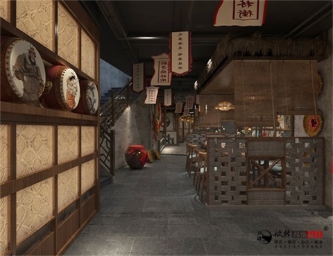 银川餐厅设计效果图|镹臻设计