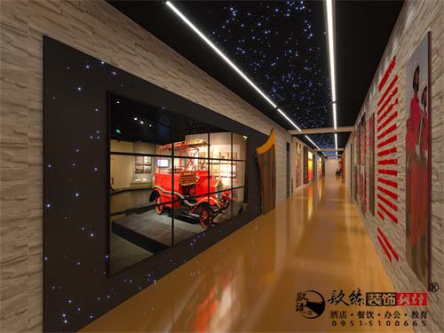银川消防展厅设计效果图|镹臻设计
