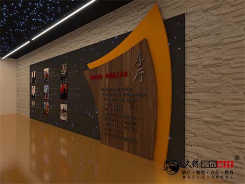 银川消防展厅设计效果图|镹臻设计