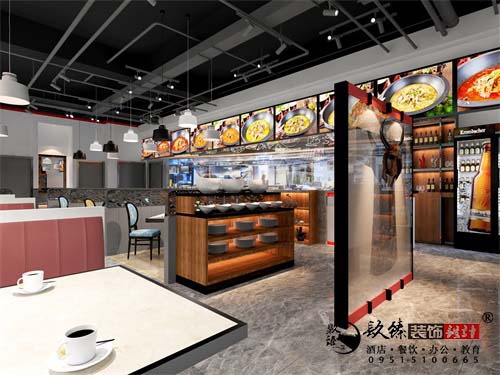 银川餐厅设计效果图|镹臻设计