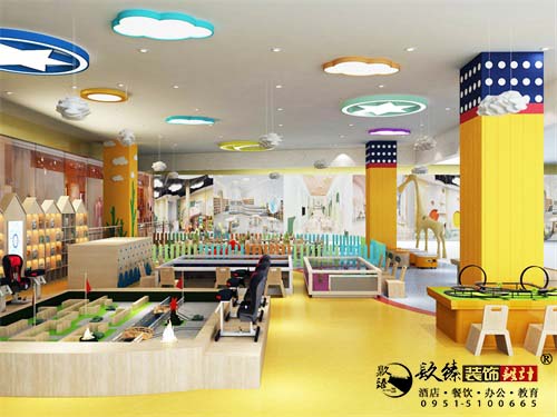 银川儿童乐场设计效果图|镹臻设计