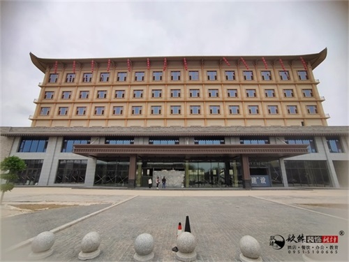 银川饭店装修工地实拍|镹臻设计