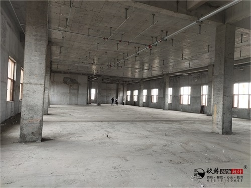 银川饭店装修工地实拍|镹臻设计