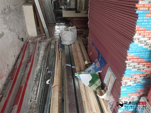 银川餐饮店装修工地实拍|镹臻设计