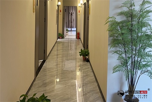 银川足浴店装修设计实景图|镹臻设计