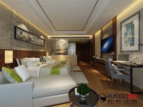 酒店设计效果图|镹臻设计