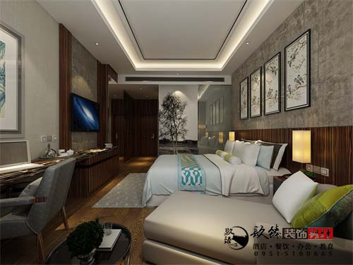 酒店设计效果图|镹臻设计