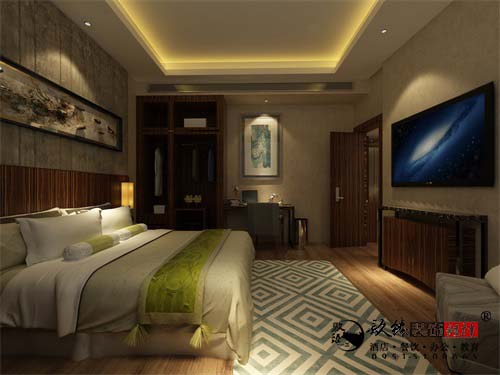 酒店设计效果图|镹臻设计