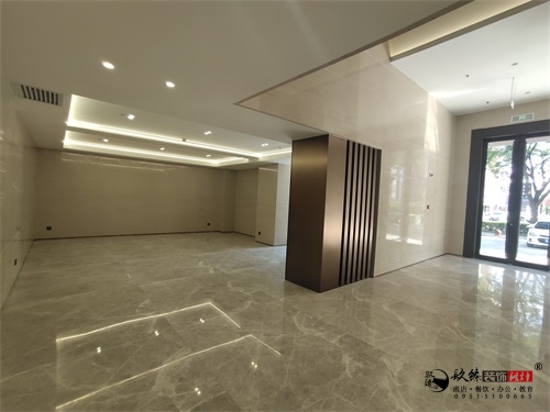 银川办公楼装修设计实景图|镹臻设计