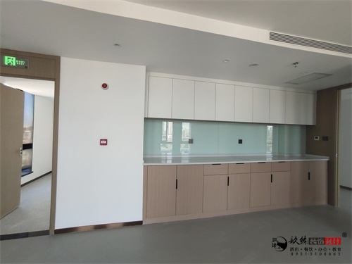 银川办公楼装修设计实景图|镹臻设计