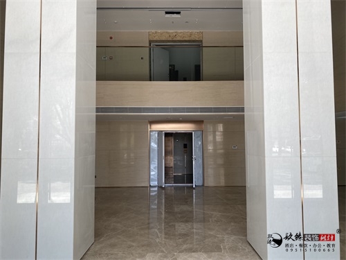 银川办公楼装修设计实景图|镹臻设计