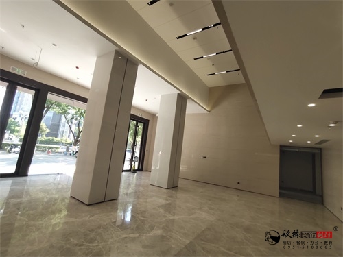 银川办公楼装修设计实景图|镹臻设计