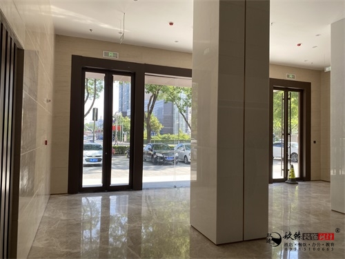 银川办公楼装修设计实景图|镹臻设计