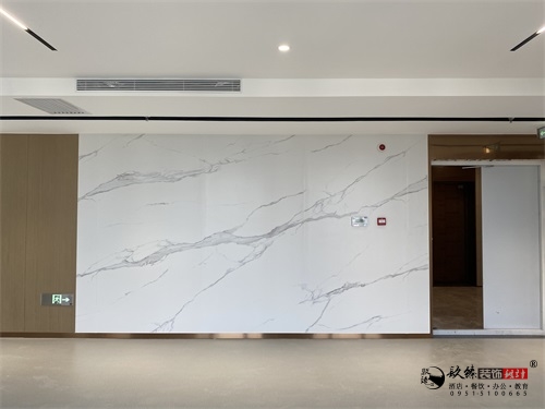 银川办公楼装修设计实景图|镹臻设计