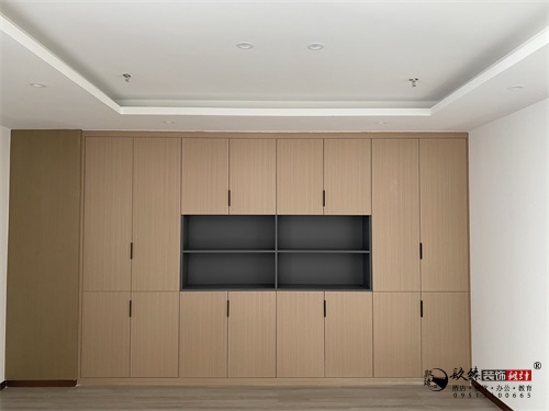 银川办公楼装修设计实景图|镹臻设计