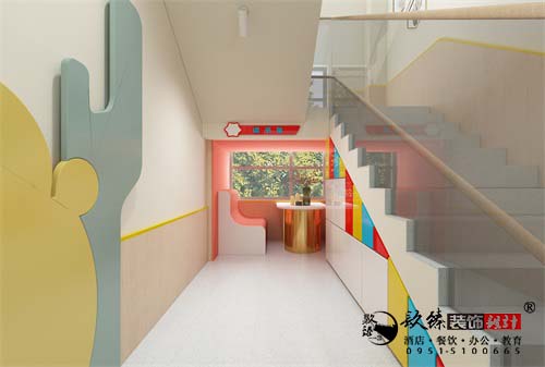 银川幼儿园装修设计效果图|镹臻设计