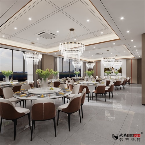 银川中餐厅装修设计效果图|镹臻设计