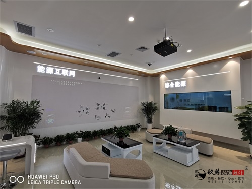 银川营业厅装修设计实景图|镹臻设计