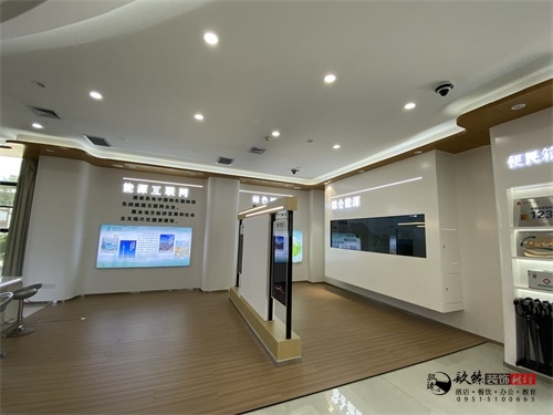 银川营业厅装修设计实景图|镹臻设计