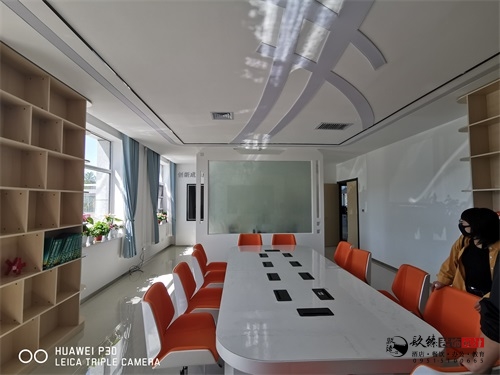 银川营业厅装修设计实景图|镹臻设计