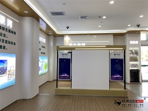 银川营业厅装修设计实景图|镹臻设计