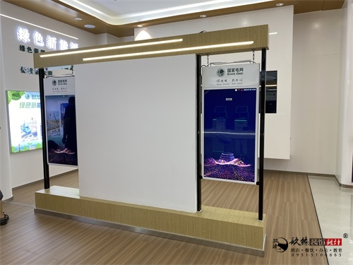 银川营业厅装修设计实景图|镹臻设计