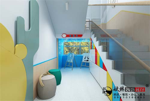 银川幼儿园装修设计效果图|镹臻设计