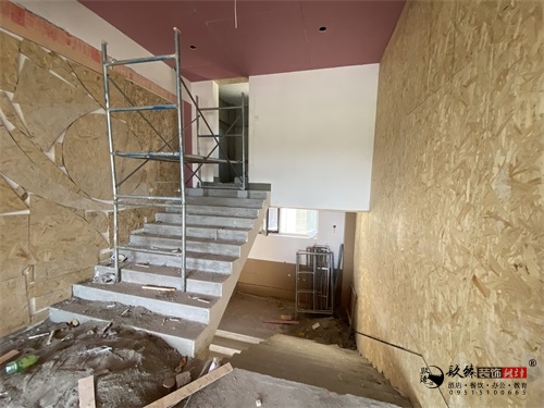 银川售楼部装修项目工地实拍|镹臻设计