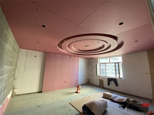 银川售楼部装修项目工地实拍|镹臻设计