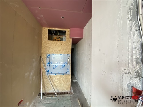 银川售楼部装修项目工地实拍|镹臻设计