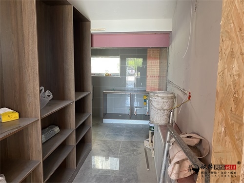 银川售楼部装修项目工地实拍|镹臻设计