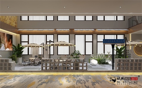 银川酒店装修设计效果图|镹臻设计