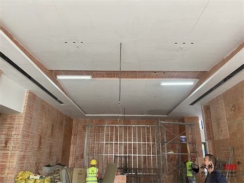 银川售楼部装修设计项目工地|镹臻设计