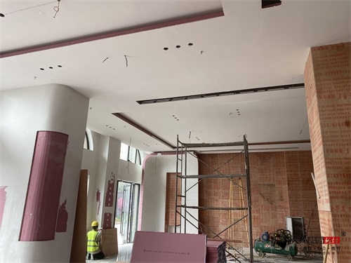 银川售楼部装修设计项目工地|镹臻设计