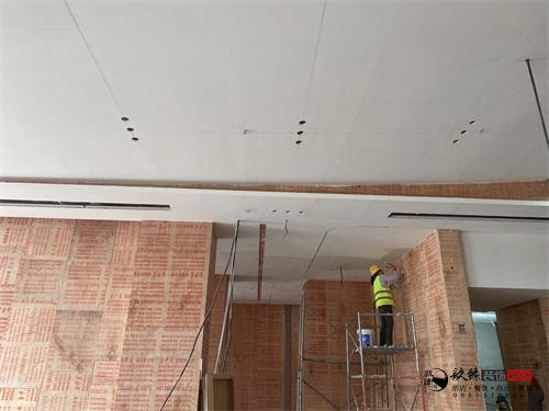 银川售楼部装修设计项目工地|镹臻设计