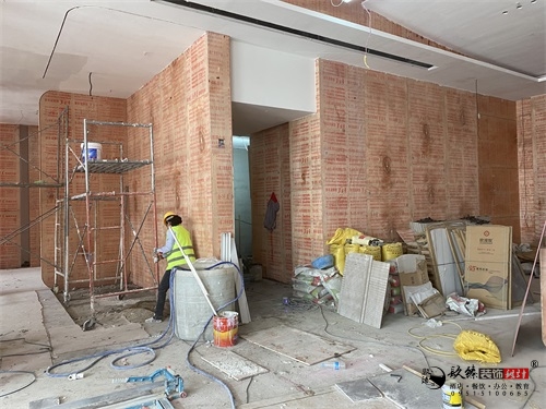 银川售楼部装修设计项目工地|镹臻设计