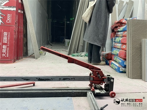 银川办公楼装修设计工地进度|镹臻设计